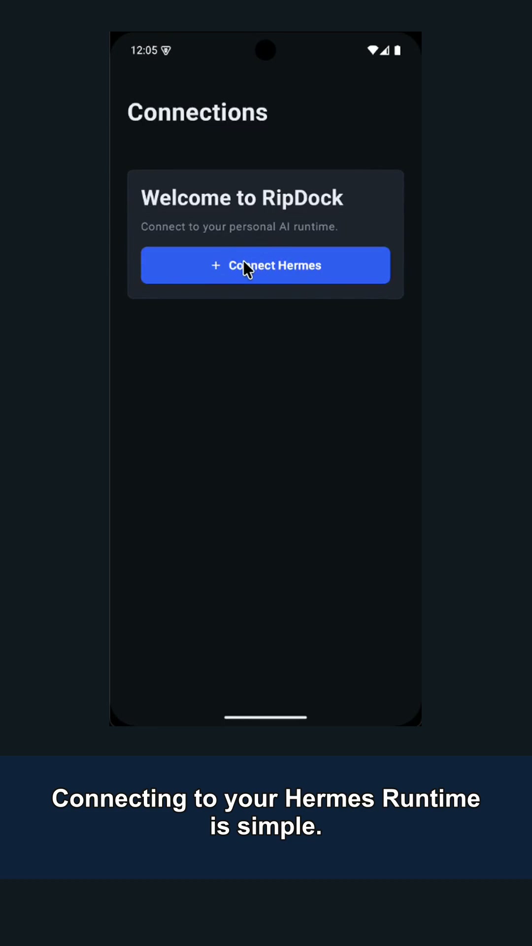 RipDock Android demo preview